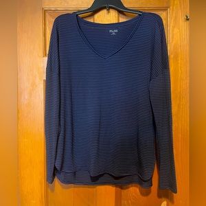 NWT Mudd Size XL Blue Striped Shirt
